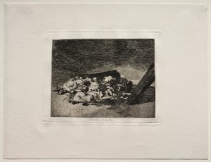 Les horreurs de la guerre : La moisson des morts - Francisco de Goya