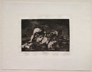 Les horreurs de la guerre : Ni ceux-ci non plus - Francisco de Goya