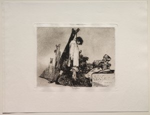 Les horreurs de la guerre : Pas (dans ce cas) non plus - Francisco de Goya