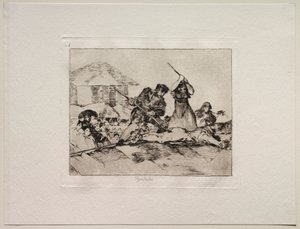 Les horreurs de la guerre : La populace