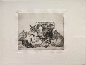 Les Horreurs de la Guerre : Étrange dévotion ! - Francisco de Goya