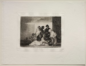 Les horreurs de la guerre : Grâce au millet - Francisco de Goya