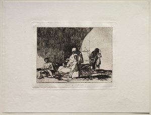 Les horreurs de la guerre : Les sains et les malades - Francisco de Goya