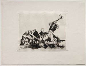Les horreurs de la guerre : Le même - Francisco de Goya