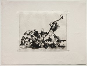 Les Horreurs de la Guerre : La Même - Francisco de Goya