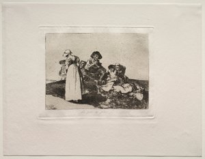 Les horreurs de la guerre : Le pire est de mendier - Francisco de Goya