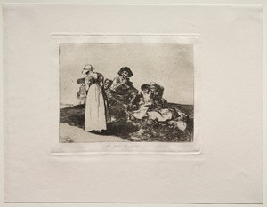Les horreurs de la guerre : Le pire est de mendier - Francisco de Goya