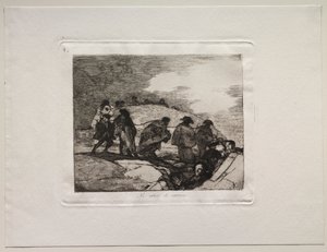 Les Horreurs de la Guerre : Ils ne connaissent pas le chemin - Francisco de Goya