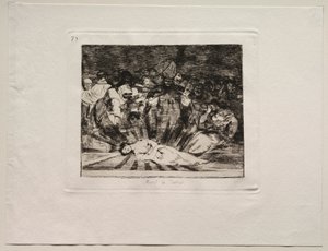 Les horreurs de la guerre : La vérité est morte - Francisco de Goya