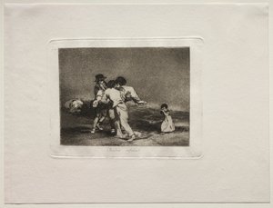 Les horreurs de la guerre : Mère malheureuse - Francisco de Goya