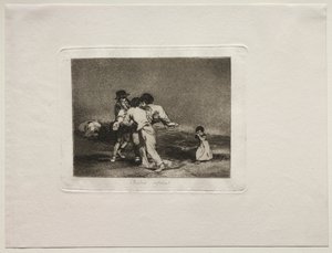 Les horreurs de la guerre : Mère malheureuse - Francisco de Goya