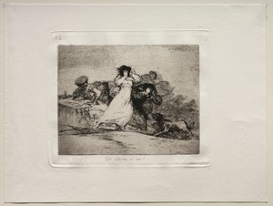 Les Horreurs de la Guerre : Quel est ce vacarme ? - Francisco de Goya