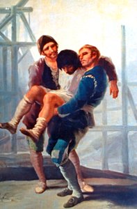 Le Maçon blessé, 1786-1787 - Francisco de Goya