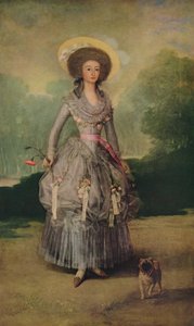 La Marquesa de Pontejos, c1786 - Francisco de Goya