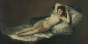 La Maja Nue, vers 1797-1800