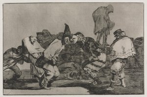 Les proverbes : La folie du carnaval, 1864