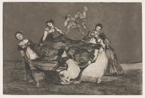 Les proverbes : Folie féminine, 1864