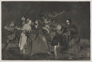 Les proverbes : Les blessures guérissent plus vite que les mots hâtifs - Francisco de Goya