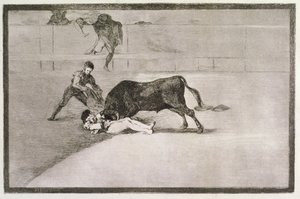 La mort malheureuse de Pepe Hillo (José Delgado) dans l