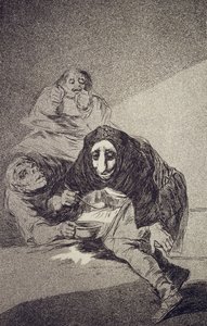 Le honteux Capricho No 54 - Francisco de Goya