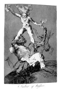 Monter et descendre - Francisco de Goya