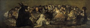 Sabbat des sorcières ou Le Grand Bouc - Francisco de Goya
