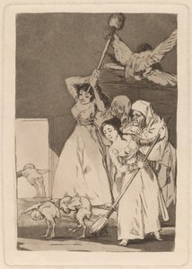 Ya van desplumados - Francisco de Goya