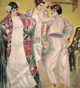 Scène flamenca - Francisco de Iturrino