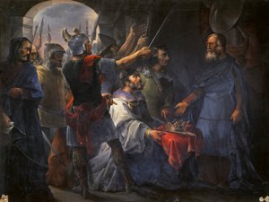 Élection de Wamba comme roi, 1843 - Francisco de Paula van Halen