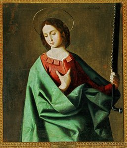 Sainte Euphémie ... (peinture sur toile)