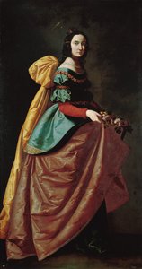Santa Casilda de Tolède, c.1640 - Francisco de Zurbaran