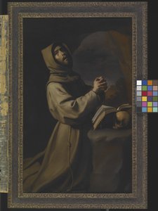 Saint François en méditation - Francisco de Zurbaran