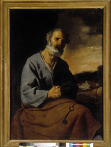 Le repentir de Saint Pierre - Francisco de Zurbaran