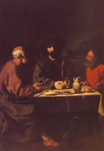 Le repas à Emmaüs