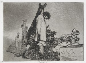 Non (dans ce cas) non plus (Tampoco) de la série Les Désastres de la guerre (Los Desastres de la Guerra) - Francisco de Goya