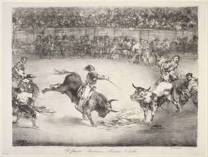 Le célèbre Américain Mariano Cebellos - Francisco de Goya