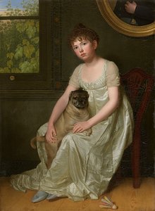 Portrait de Sylvie de la Rue - Franciscus Joseph Octave van der Donckt