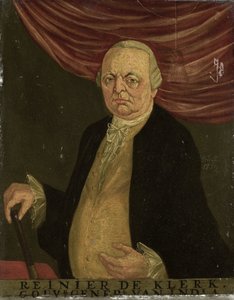 Portrait de Reinier de Klerk, gouverneur général de la Compagnie néerlandaise des Indes orientales - Franciscus Josephus Fricot (attributed to)
