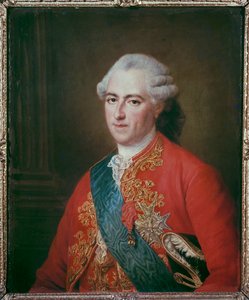 Le roi Louis XV ... (peinture sur toile) - Francois Hubert Drouais