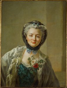 Mme. Drouais, nee Anne-Francoise Dore - Francois Hubert Drouais
