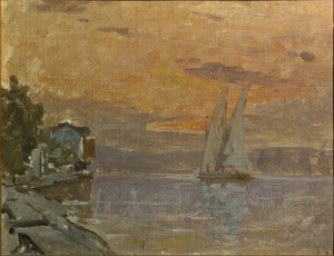 Écorce devant La Grande-Rive