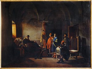 Le peintre Sodoma porte à l