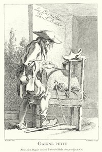 Aiguiseur de couteaux - Francois (after) Boucher