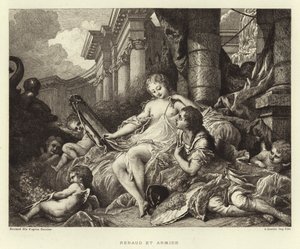 Renaud et Armide - Francois (after) Boucher