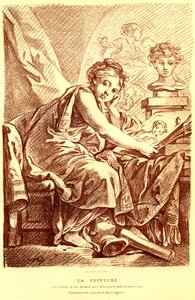 Le tableau - Francois (after) Boucher