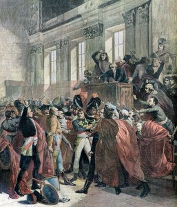 Bonaparte pris à partie - Francois (after) Bouchot