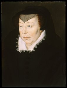 Portrait de Catherine de Médicis - Francois (after) Clouet