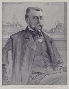 Joseph-Antoine Bouvard, architecte et administrateur français - Francois (after) Flameng