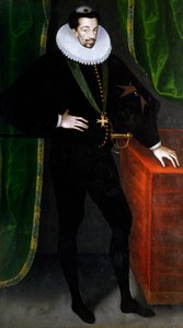 Portrait de Henri III de France, roi de Pologne - Francois (circle of) Quesnel