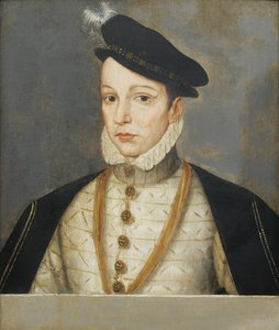 Portrait du roi Charles IX de France (1550-1574) - Francois (school of) Clouet